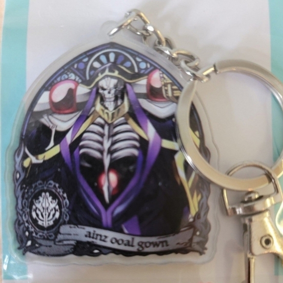Overlord Keychains Lot of 8 Ainz Ooal Gown Albedo Shalltear Mare Aura - Picture 6 of 9